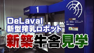 新築牛舎見学！新型DeLaval搾乳ロボットがすごい！デイリーネットワーク【第９６回】