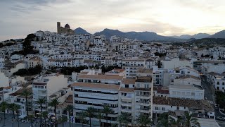 walk to church Altea summer 2023