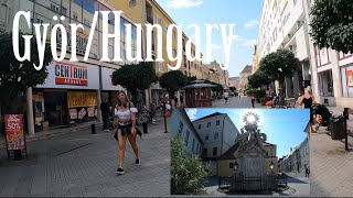 Györ/Hungary Walking Tour-4K60fps#hungry