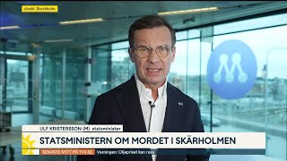 Statsministern om frustrationen efter mordet i Skärholmen: ”Ingen s… | Nyhetsmorgon | TV4 & TV4 Play