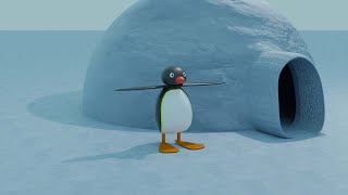 Pingu Speed Modeling In Blender 2.81! [READ DESCRIPTION]