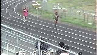 1995 Track- Travis Stephens 200 Meters - McGavok HS