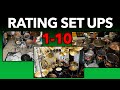 Rating drum kits on how they look