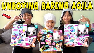 UNBOXING MAINAN LUCU BARENG AQILLA!! WOW SERU BANGET!!