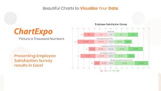 Charting Survey Results in Excel (Visualize Employee Satisfaction results) | Survey Analysis