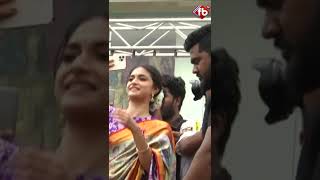 Keerthi Suresh Taking Selfie With The Fans | FB TV | Asvi Media |Shop opening