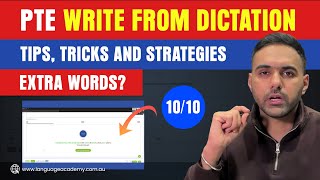 (New) PTE Write From Dictation Proven Tips, Tricks and Strategies | Extra Words?