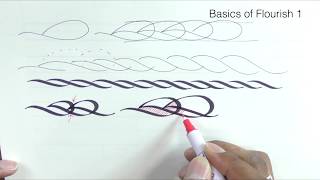 Calligraphy / Basics of Flourish 1