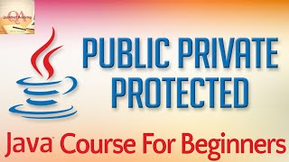 Learn Java Tutorial for Beginners, Part 29: Public, Private and Protected