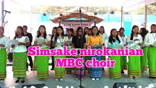 Simsake nirokanian Mapilkol Baptist church choir