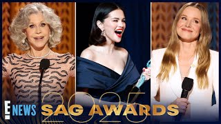 SAG Awards 2025 Must See Moments: Shocking Wins, Iconic Reunions \u0026 More | E News