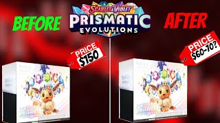 Pokemon Will Crash Prismatic Evolution Prices  With Reprints??