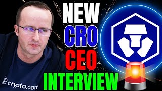 Crypto.com CEO SPEAKS OUT! CRONOS Boss VERY BULLSH on CRO Crypto!