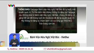 Trang Facebook của bệnh viện Việt Đức bị hack | VTV24