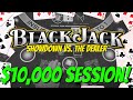 Long Session of HIGH LIMIT Blackjack at @The M Resort - Up to $5k Bets!