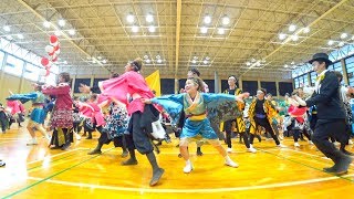 ラスト総踊り 「相模原乱舞　うらじゃ音頭　愛ちったセントレア」　はんなりよいしょ祭り2017