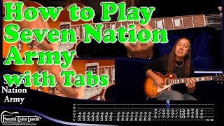 Seven Nation Army Guitar Lesson