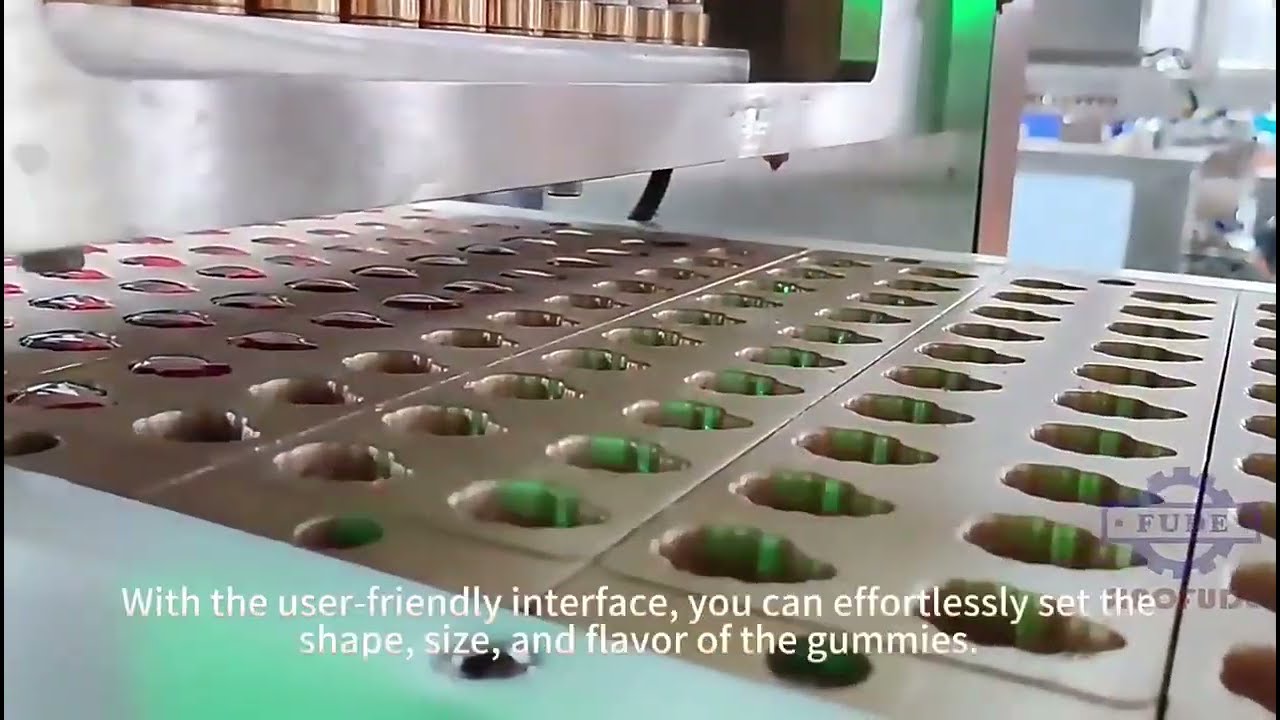 SINOFUDE CHX20 Small Automatic Gummy Candy Depositor, Entry Level ...