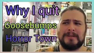 Why I Quit Goosebumps Horrortown