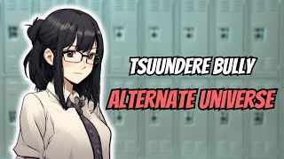 Tsundere Bully Becomes the Nerd! [Role Reversal] [F4M] [Enemies to Friends]