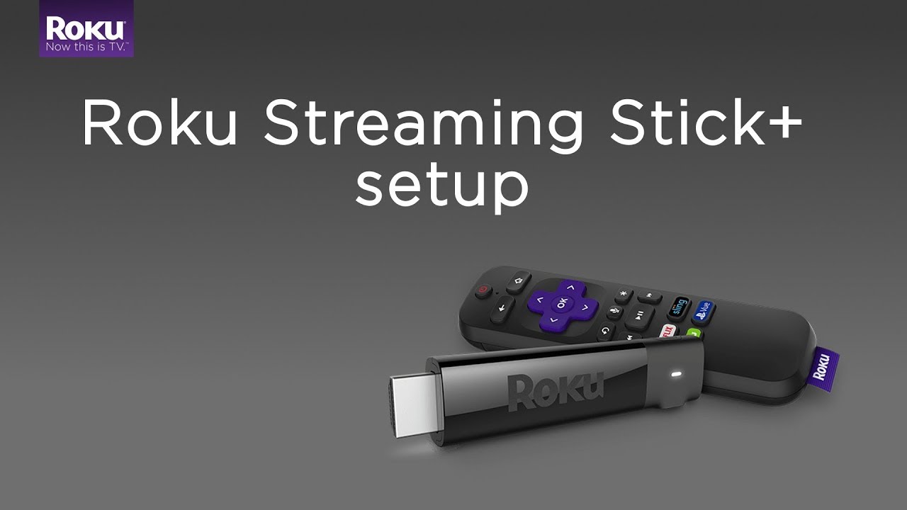 How To Set Up The Roku Streaming Stick+ (Model 3810) - YouTube