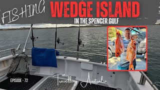 FISHING WEDGE ISLAND IN THE SPENCER GULF - E72