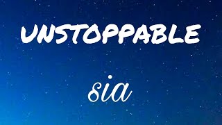 Unstoppable lyrical by Sia| lyrical | unstoppable |sia