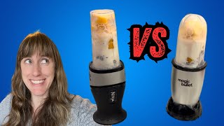 Ninja Fit VS Magic Bullet: One Made a Perfect Frozen Fruit Smoothie, the Other Crashed and Burned!