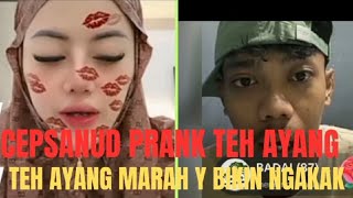 TEH AYANG DI KERJAIN CEP SANUD MARAHNYA BIKIN NGAKAK,