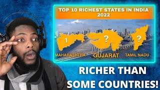 Top 10 Richest States In India 2022 | Emerging India | Reaction