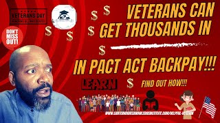 My VA Disability Claim: Maximize BackPay from PACT Act Denials Supplemental Claim Backpay