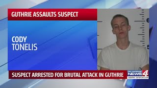 Suspect arrested for brutal attack in Guthrie