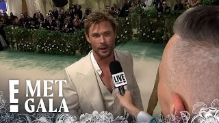 Why Chris Hemsworth Didn’t Wear FLIP FLOPS to the Met Gala | 2024 Met Gala