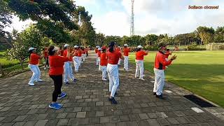 janger yoga ketawa rangkaian acara menyambut HUT RI ke 77 Desa Adat Padangtegal #hutri77