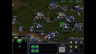 StarCraft Brood War - 1 Terran vs 6 Protoss ( vs 6 computers ) - Big Game Hunters