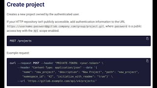 UX Showcase - Before you start using the GitLab API