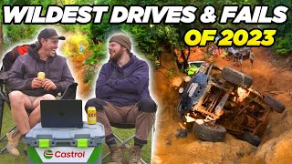 Rolled 4WDs, Car Fires, Huge Sends - 2023's CRAZIEST 4WD MOMENTS!