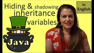 Hiding & shadowing variables in child class in inheritance in Java programming language | video 4