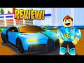 REVIEWING THE NEW BUGATTI PUR SPORT IN ROBLOX CAR DEALERSHIP TYCOON!!! (TRACK MONSTER)