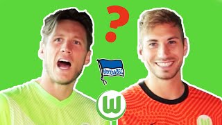 Weghorst & Bruma vs. Klinger & Kasten | 🤔 SPIELTAGSQUIZ vor Hertha BSC - VfL Wolfsburg