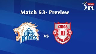 CSK VS KXIP/IPL 2020/HIGHLIGHTS/MATCH 53