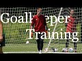 How the pro GK works during the training