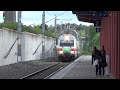 finnish intercity train 955 stops at kupittaa station