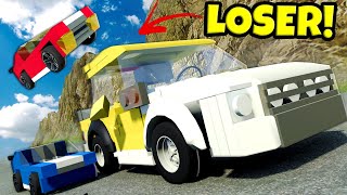 We Raced & Crashed Lego Cars in BeamNG Drive Mods!