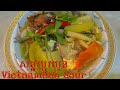 សម្លរម្ជូរយួន-Vietnamese Sour Soup ~Sreyleak Yummy Cooking