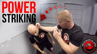 POWERFUL Hammer Fist Strikes: TRITAC Martial Arts Training