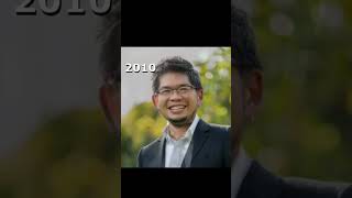 Steve Chen co founder of YouTube transformation  1985 to 2023 #steve #youtube