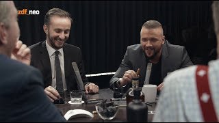 Schulz und Böhmermann mit Gert Postel, Kollegah, Jörg Kachelmann etc