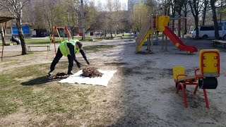 Харьков 17 апреля: в городе ликвидируют последствия вражеских обстрелов и выполняют сезонные работы