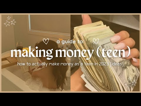 how to make money as a teenager in 2024